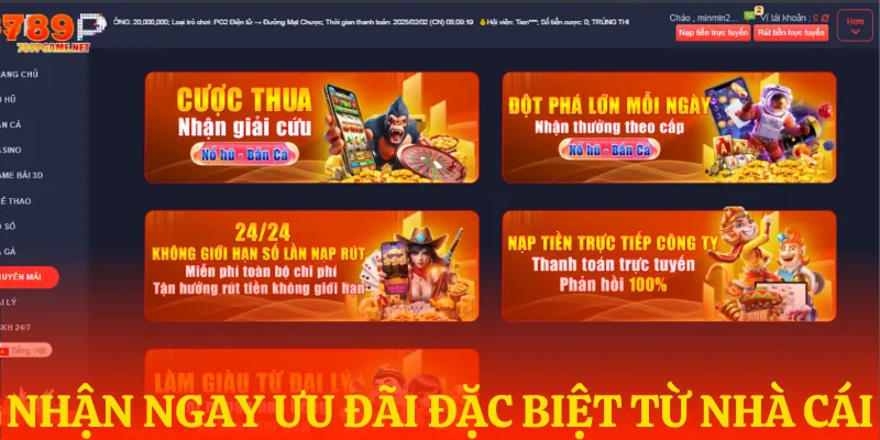 Khuyến mãi liên tục tại các sảnh thể thao
